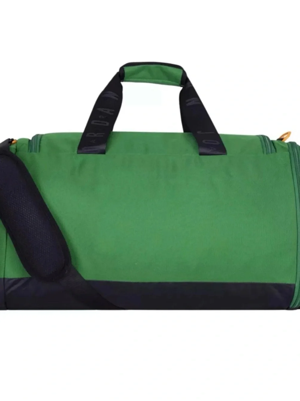 Authentic Nike Air Jordan Velocity Duffle Bag Money Gym Bag Travel Green Gold